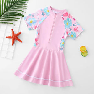 Girls' One Piece Swimsuits  Sizes Medium and Large