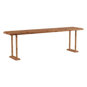 Bamboo Sink Shelf Countertop - Non-Slip Counter Organizer and Space-Saving Storage