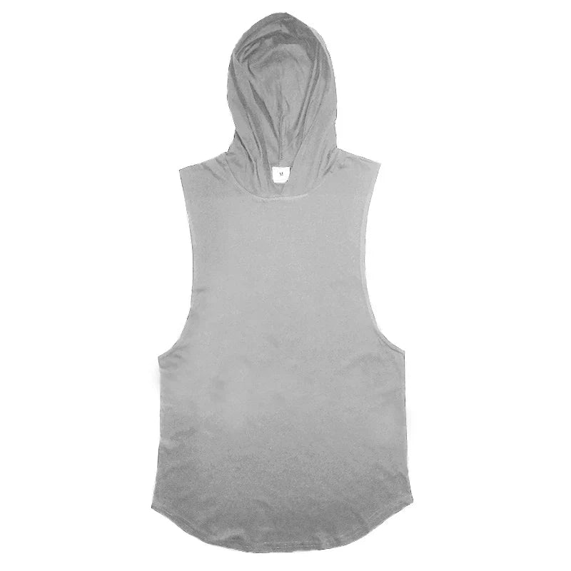Cool Breathable Stringer Hoodies for Gym and Running