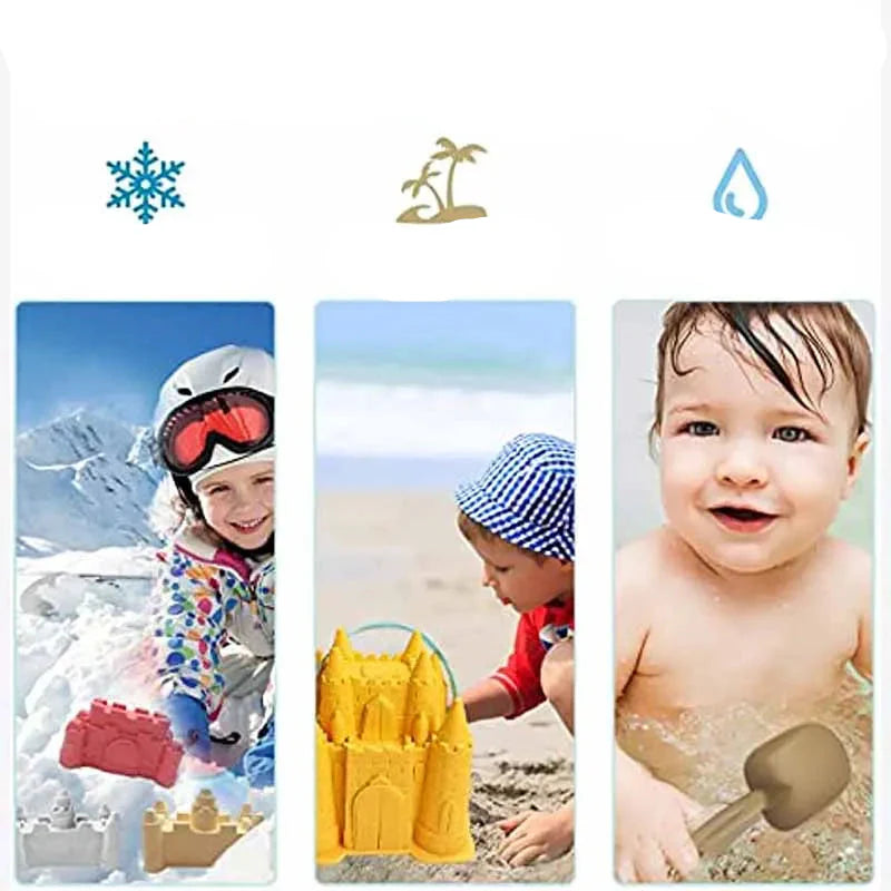 Beach Sand Toys Set Creative Children's Pyramid Castle Sand