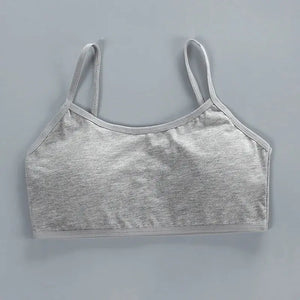 Girls Breathable Cotton Bras