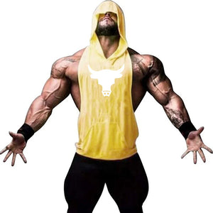Bodybuilding Hooded Tank Perfect for Summer Workouts