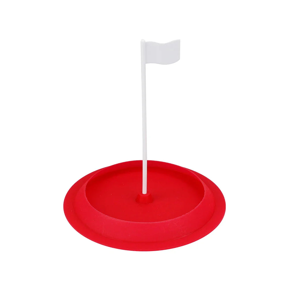 All-Direction Soft Rubber Putting Cup with Target Flag