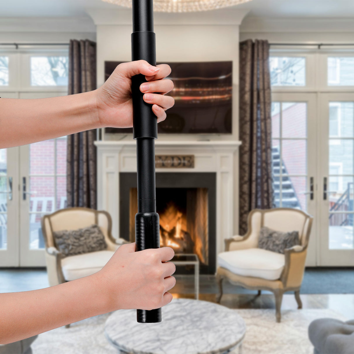 Rechargeable Electric Scalable Scrubber Brush – Reach New Heights in Cleaning by Pursonic