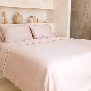 Organic Bamboo Sateen Duvet Cover Set