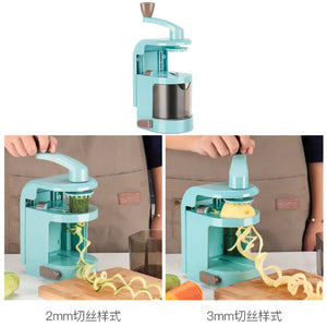 Top Chef Spiralizer Hand Cranked Salad Maker is ready