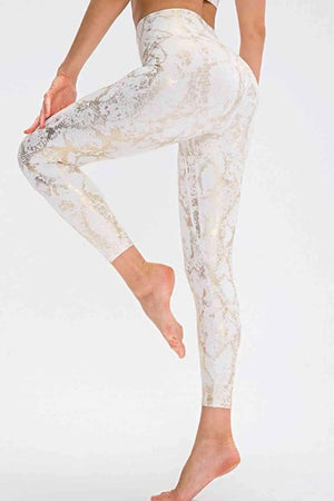 Animal Print Active Pants