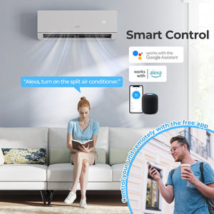 SEERXtreme Series ENERGY STAR Certified 12000 BTU 24 SEER2 208-230V Mini Split AC with Bracket