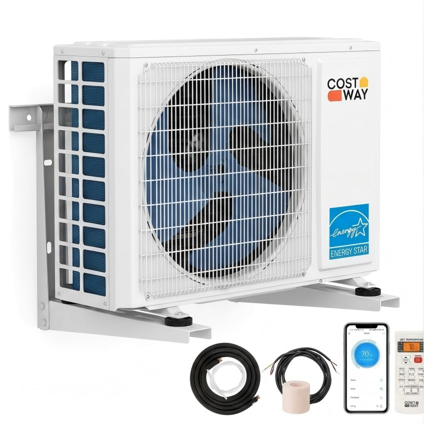 SEERXtreme Series ENERGY STAR Certified 12000 BTU 24 SEER2 208-230V Mini Split AC with Bracket