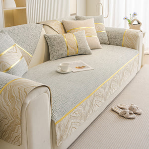 Modern Non-Slip Couch Slipcover, Soft, Durable & Washable Furniture Protector