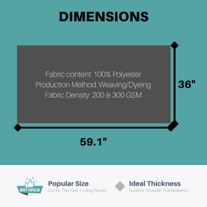 TruWeave™ Acoustic Fabric by SoundAssured - Single Layer (100% Acoustically Transparent)