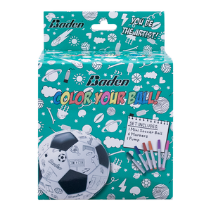 Color Your Own MINI SOCCER Ball