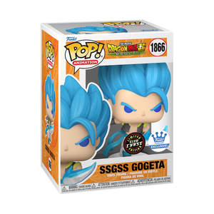 PREORDER (Estimated Arrival FEBRUARY 2025) POP! Animation: Dragon Ball Super - SSGSS Gogeta (Glow in the Dark | CHASE) Funko Shop Exclusive