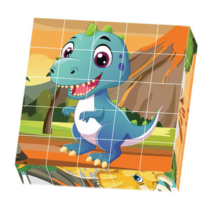 Contixo ST9 25-Piece Magnetic Dinosaur Puzzle Blocks – 6 Puzzles in One by Contixo