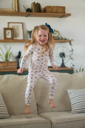 Luna Moths 2pc Bamboo Pajamas