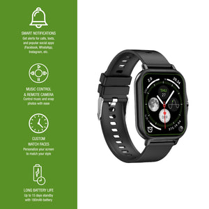 Pursonic All-in-One Bluetooth Smart Watch – Fitness, Health & Connectivity on Your Wrist by Pursonic
