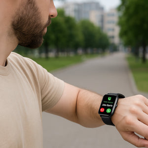 Smart Lifestyle Bundle: True Wireless Stereo Earbuds & All-in-One Bluetooth Smart Watch
