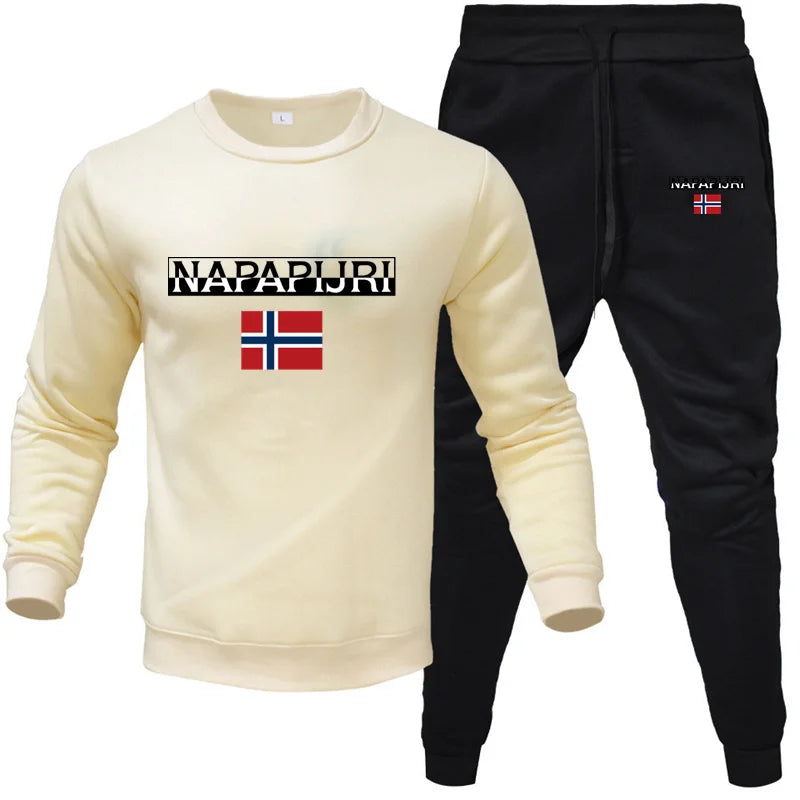 Stay Warm, Stay Stylish: Men's Winter Sweatsuit