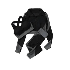 Yoga Leggings & Top Set Workout Clothes Gym Wear