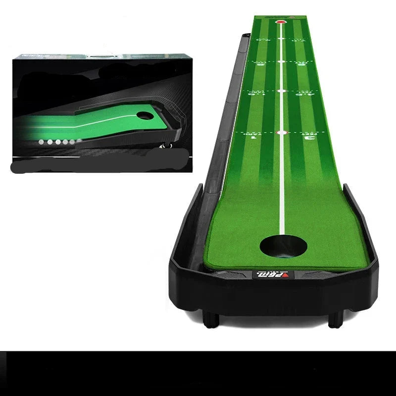 Home Golf Pro  Adjustable Slope Putting Mat for Indoor Practice