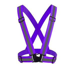 Durable Reflective Safety Vest for Nighttime Activities
