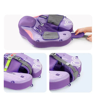 Durable and Safe Non-Inflatable Leather Baby Float