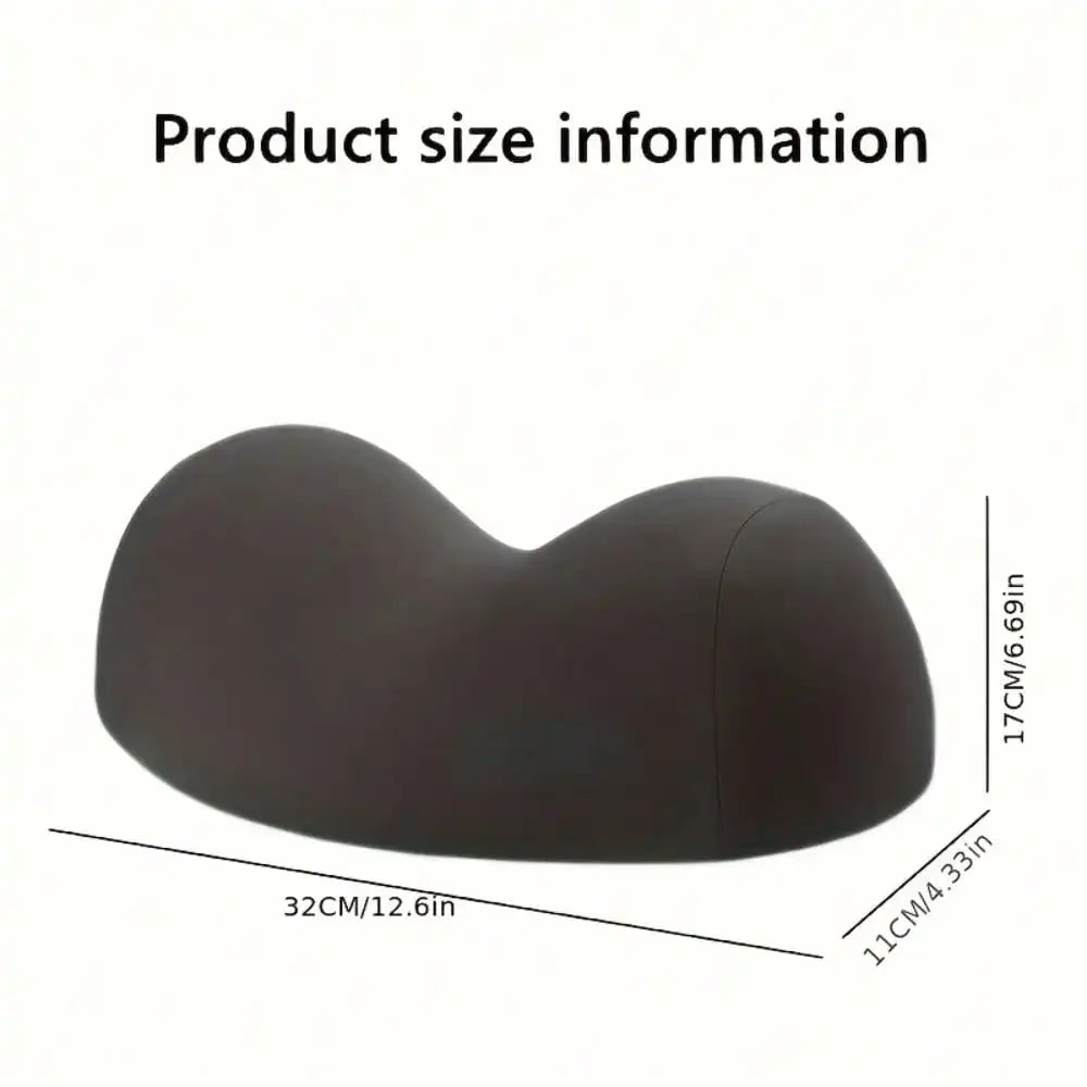 1pc Ergonomic Neck Pillow - Ergonomic Neck Support Pillow With Human Body Curve Design, Hand Wash