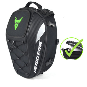 Conquer Any Ride Multifunction Motorcycle Rear Seat Bag with High Capacity
