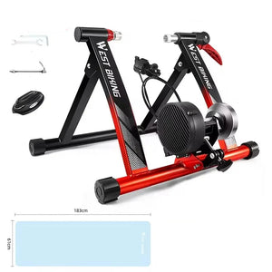 Level Up Your Indoor Cycling  6-Speed Magnetic Bike Trainer