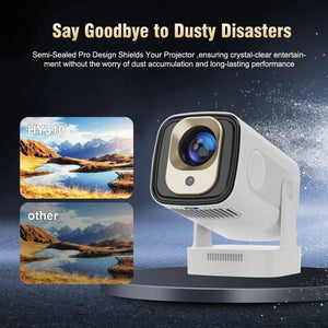 Magcubic HY310 Home Projector 1080P Mini Projector 4K AF Native 5W Speaker Air Mouse Voice Assistant Upgrated 330ANSI Android11