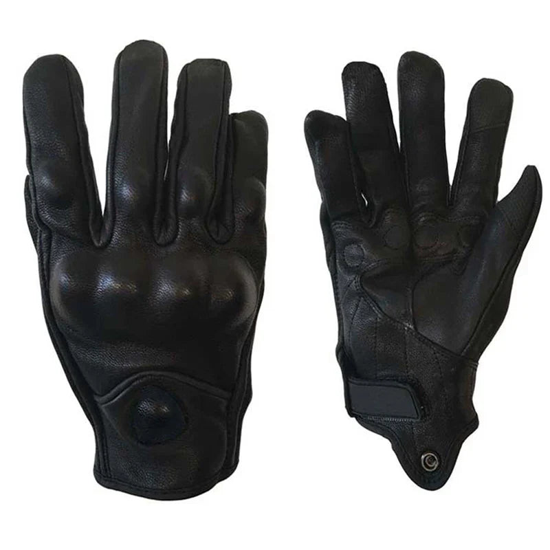 Retro Real Leather Gloves