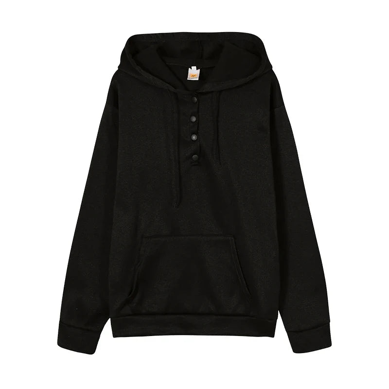 Cozy and Casual  Women's Hooded Sweatshirt