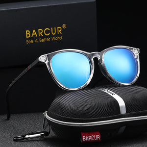 BARCUR Polarized Cat Eye Sunglasses for Women – Lightweight UV400 Sun Protection Eyewear with Fashion Polycarbonate Frame Mirror Lenses and Elegant Design – Stylish Summer Accessories for Shopping Travel & Outdoor