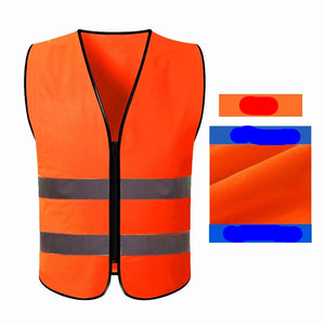 High Visibility Safety Vest for Traffic and Nighttime Safety