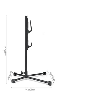 Adjustable Folding Bike Repair Rack for Home Mechanics