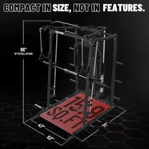 2000lb Power Rack for Serious Training