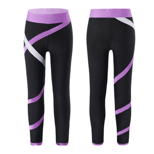 Girls' Figure Skating Leggings