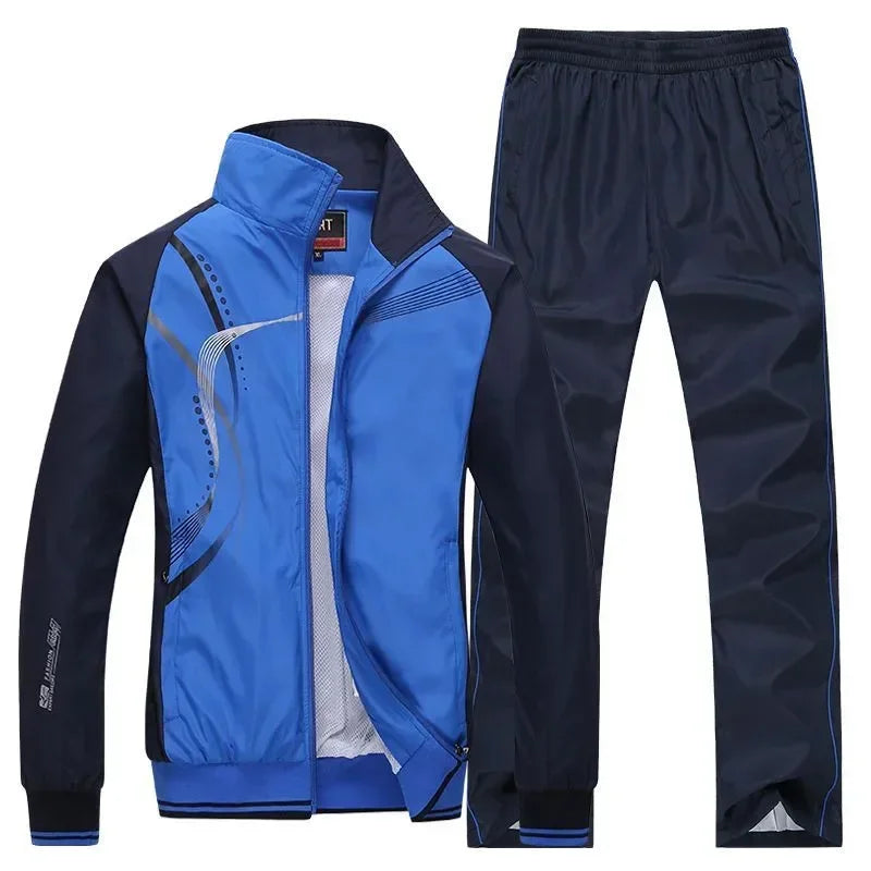 Perfect for Spring Autumn Men's 2 Piece Set