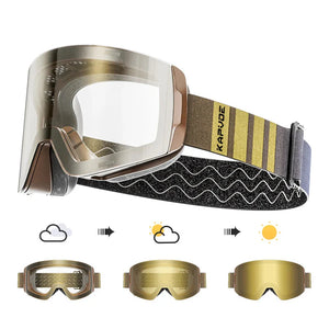 Ultimate Protection  Magnetic Ski Goggles with OTG