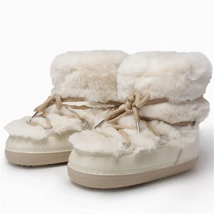 Stay Warm in Style  Winter Fur Boots