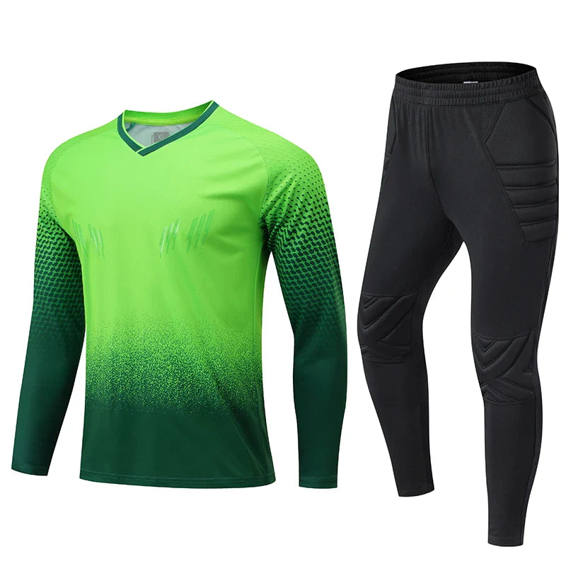 Youth Goalkeeper Uniform with Protective Padding