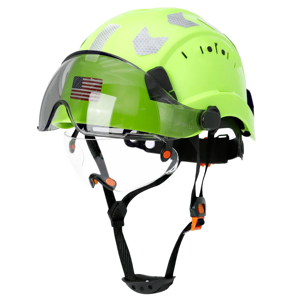 Enhanced Visibility: Reflective Safety Helmet