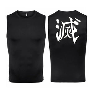 Men's Anime Inspired Compression Tank