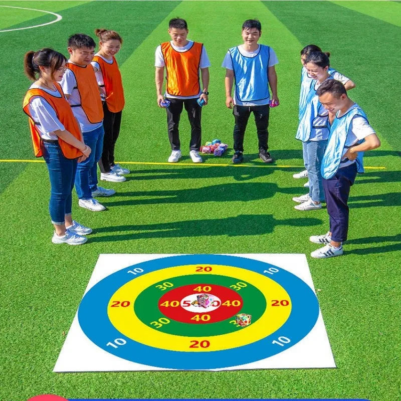 Interactive Parent Child Sandbag Games for Team Building
