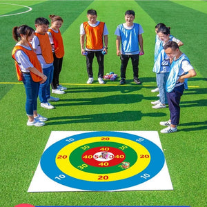Interactive Parent Child Sandbag Games for Team Building