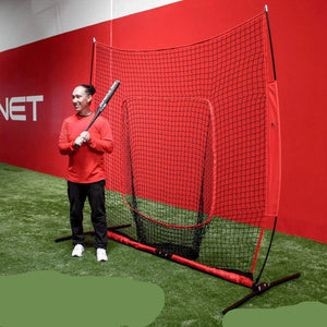 Weighted Base  Quick Setup Hitting & Throwing Net