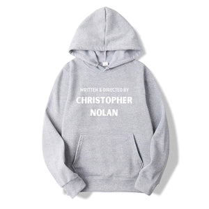 Written And Directed By Christopher Nolan hoodies Mens  Women's