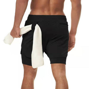 Men's High Performance 2-in-1 Running Shorts