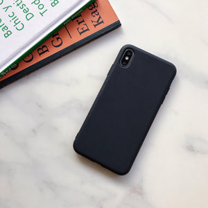 Ultra Thin Slim Fit Soft Grip Anti-Scratch Protective Cover Thicker Candy Phone Case for iPhone Soft Silicon Back Phone Cover for iPhone 12 13 Pro Max iphone Case