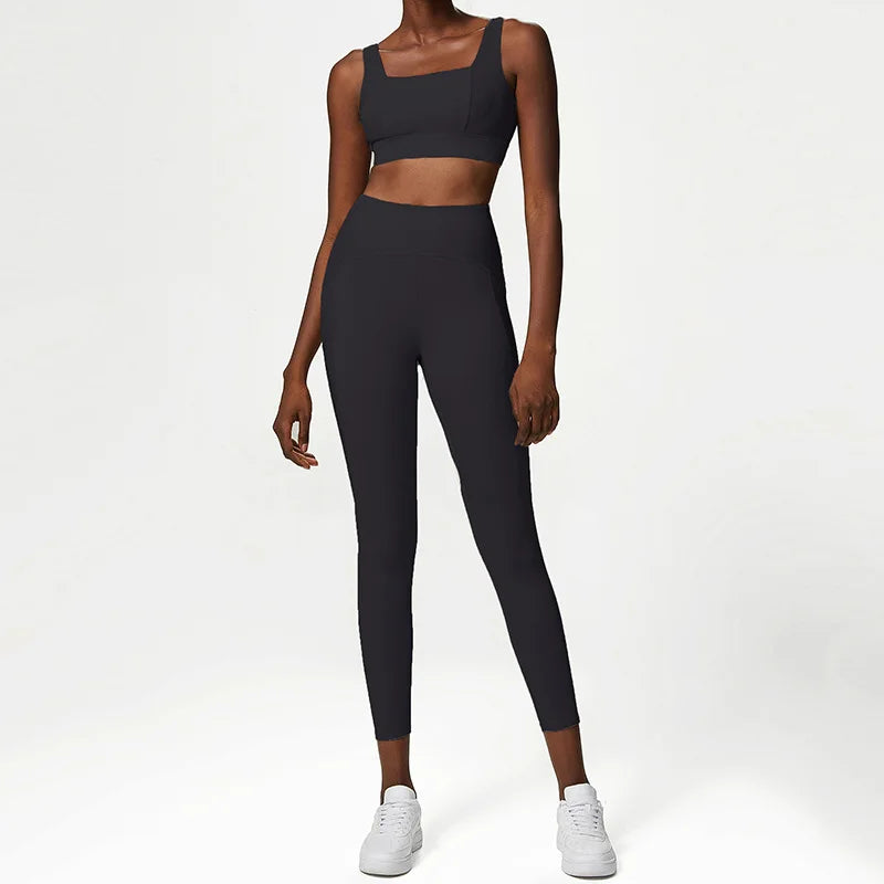 Breathable Plus Size Fitness Suit for Women